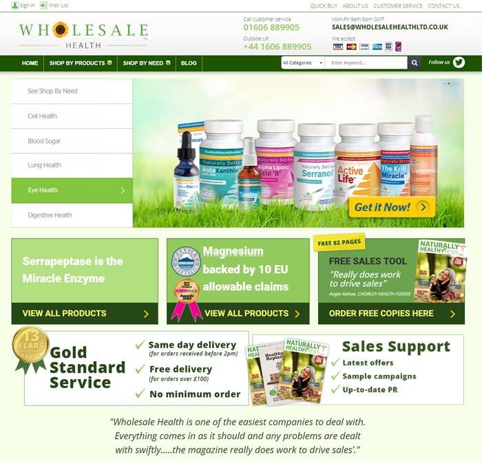 WHOLESALEHEALTH Demo